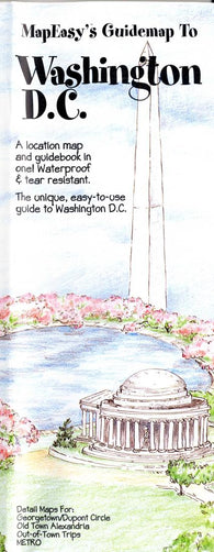 Buy map Washington, DC Guidemap by MapEasy, Inc.
