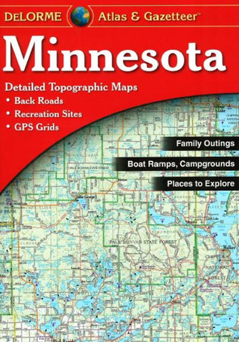 Buy map Minnesota, Atlas and Gazetteer by DeLorme